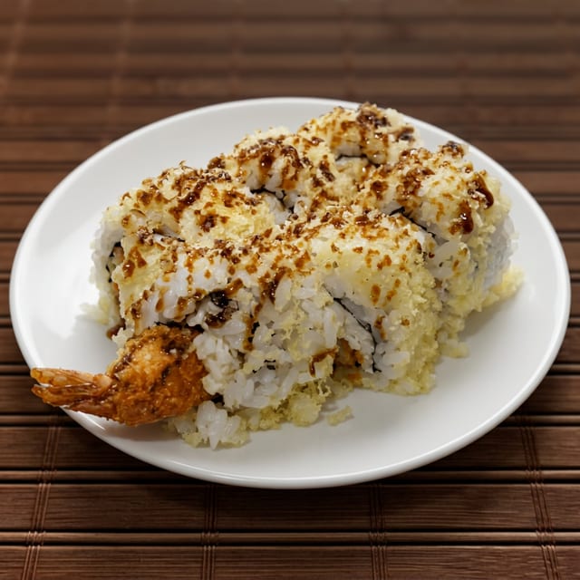 Shrimp Crunch Roll.